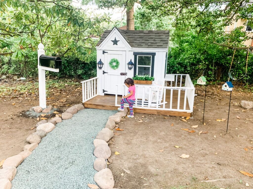 toddler's first playhouse