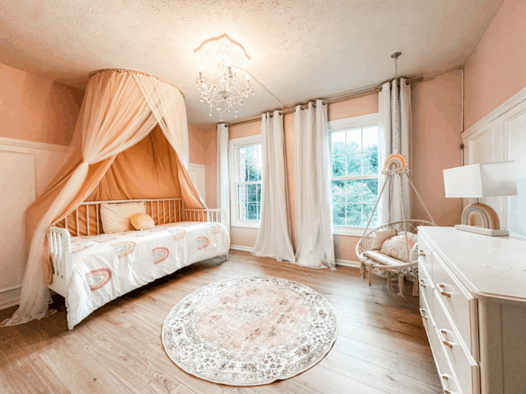 Penelope’s Perfect Rainbow Princess Bedroom
